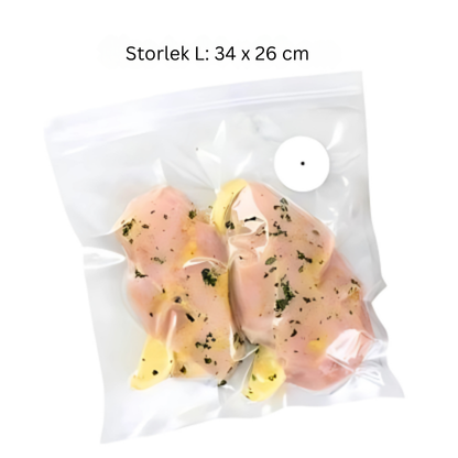 Siolite återanvändbara vakuumpåsar
